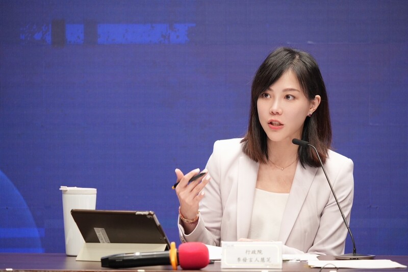 行政院發言人李慧芝。資料照。(行政院提供)(圖：中央社)