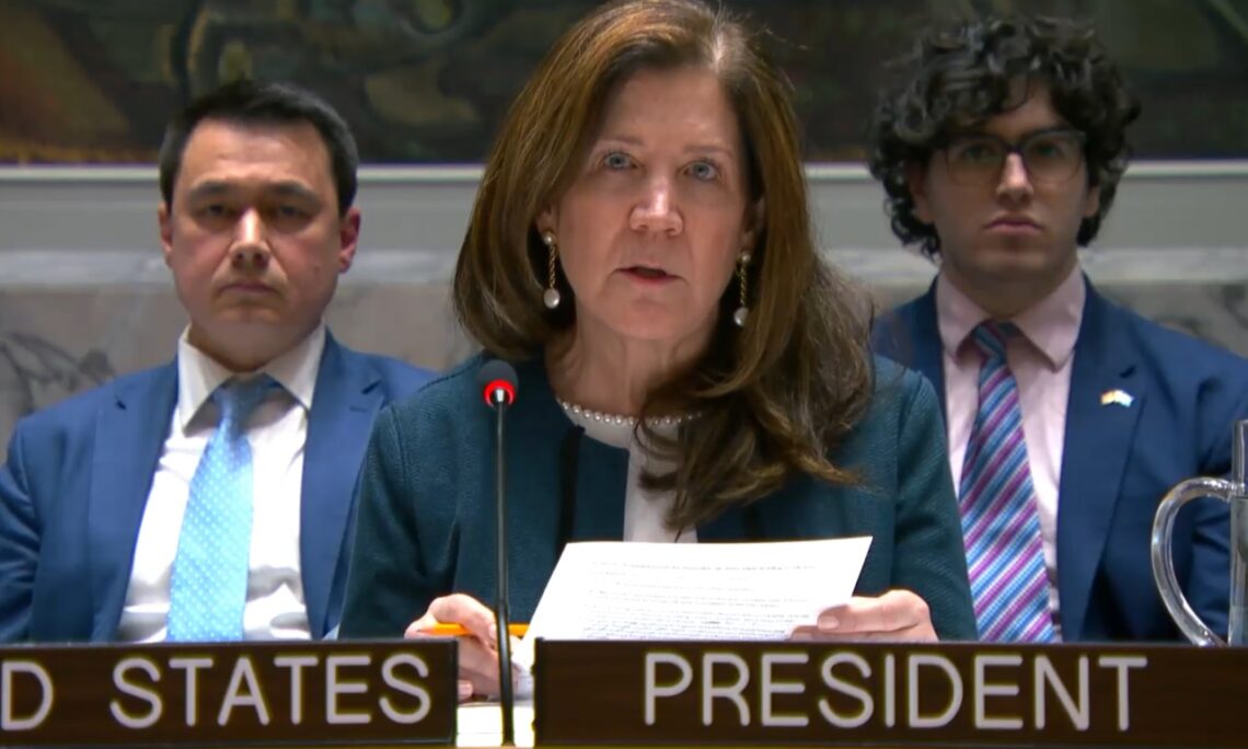 美國駐聯合國副大使席亞(Dorothy Camille Shea)。 (圖:美國國務院)