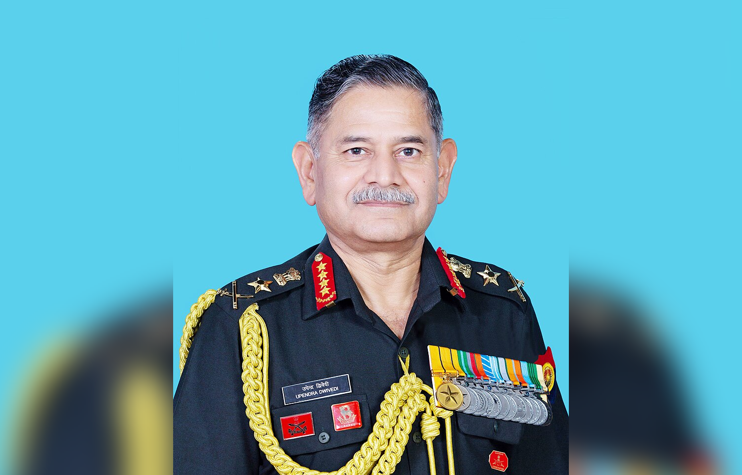 印度陸軍參謀長Upendra Dwivedi。(圖：維基百科)