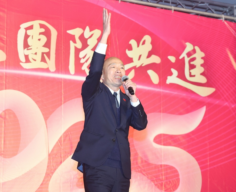 立法院長韓國瑜18日率團赴美。(圖：中央社)