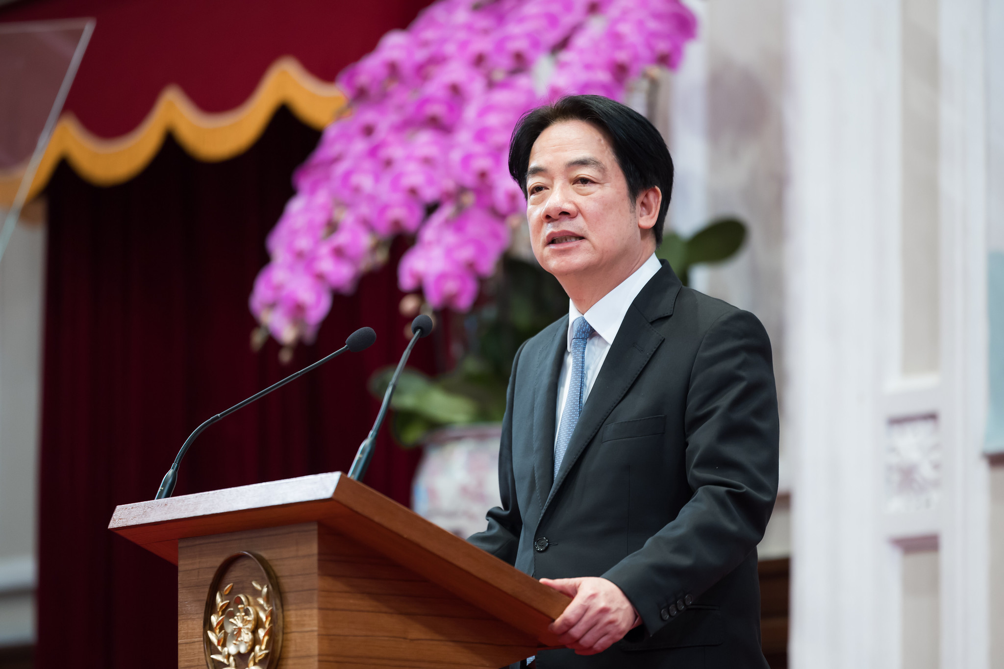 賴清德總統23日主持總統府「氣候變遷對策委員會」第三次委員會議。(圖：總統府flickr)