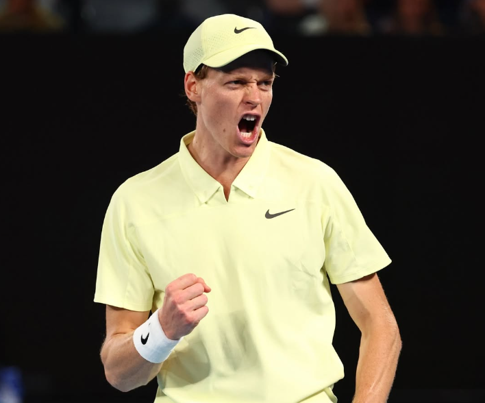 義大利網球好手辛納(Jannik Sinner)。(IG@janniksin)