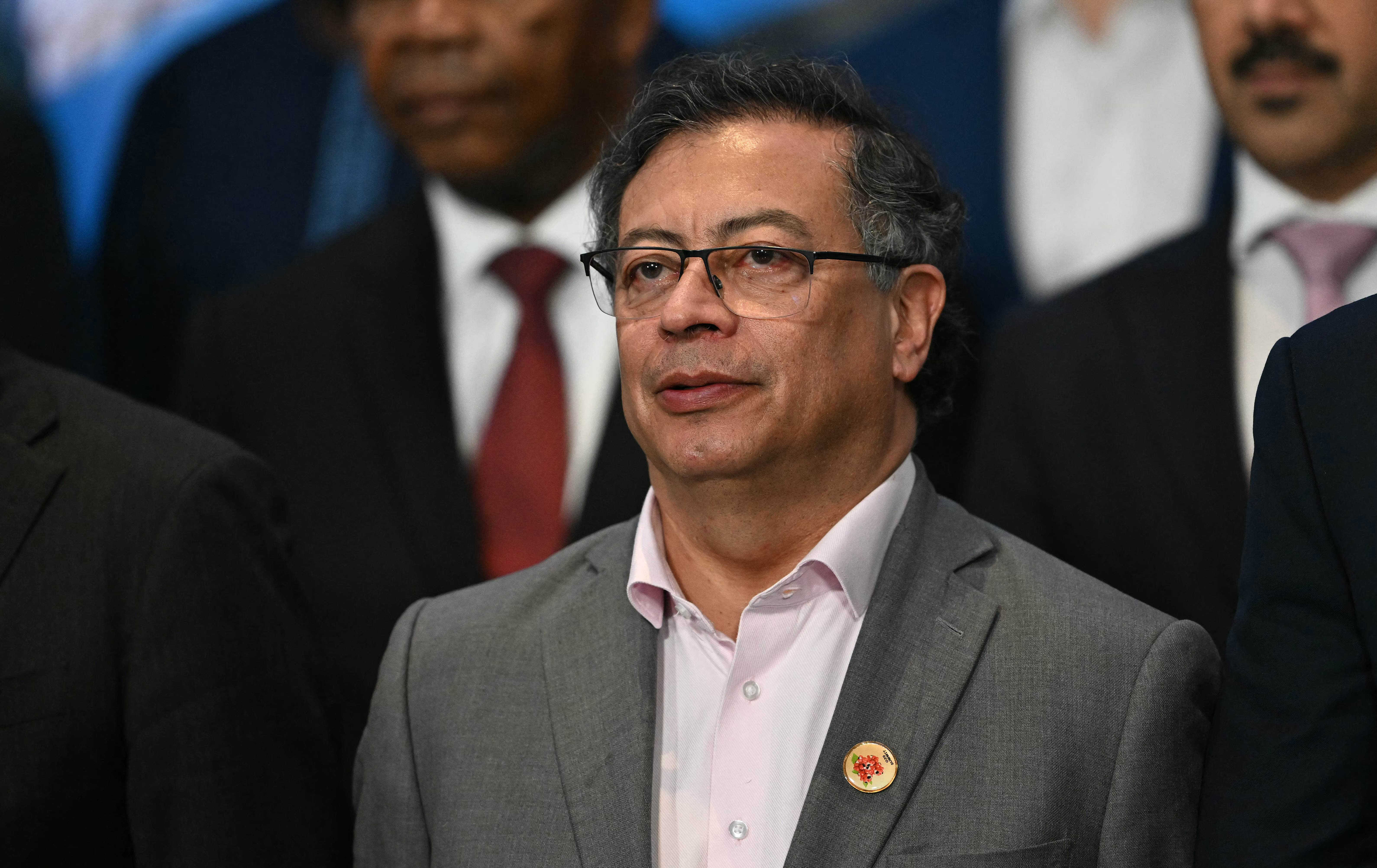哥倫比亞總統裴卓(Gustavo Petro)。(AFP)
