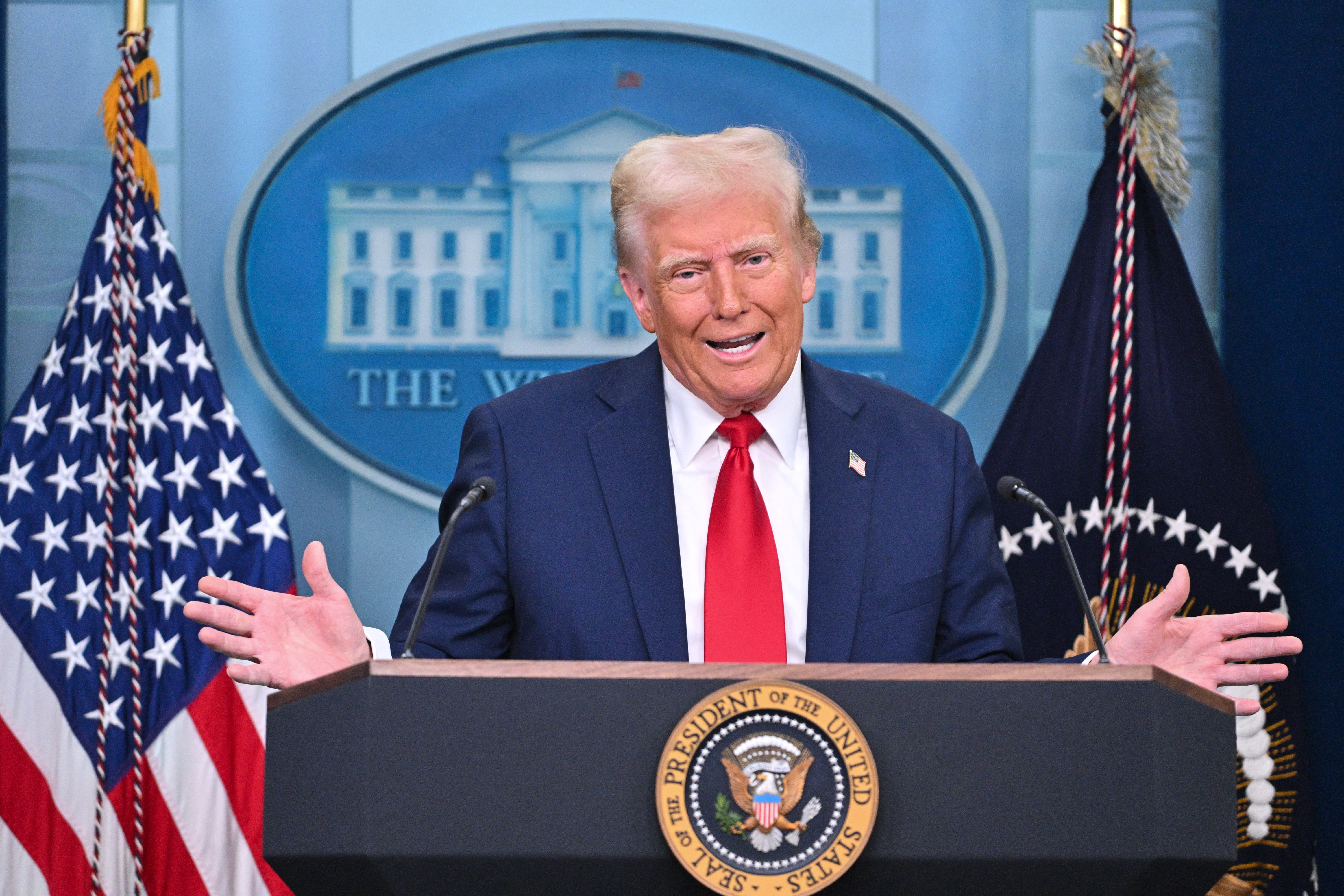 美國總統川普(Donald Trump)。(AFP)