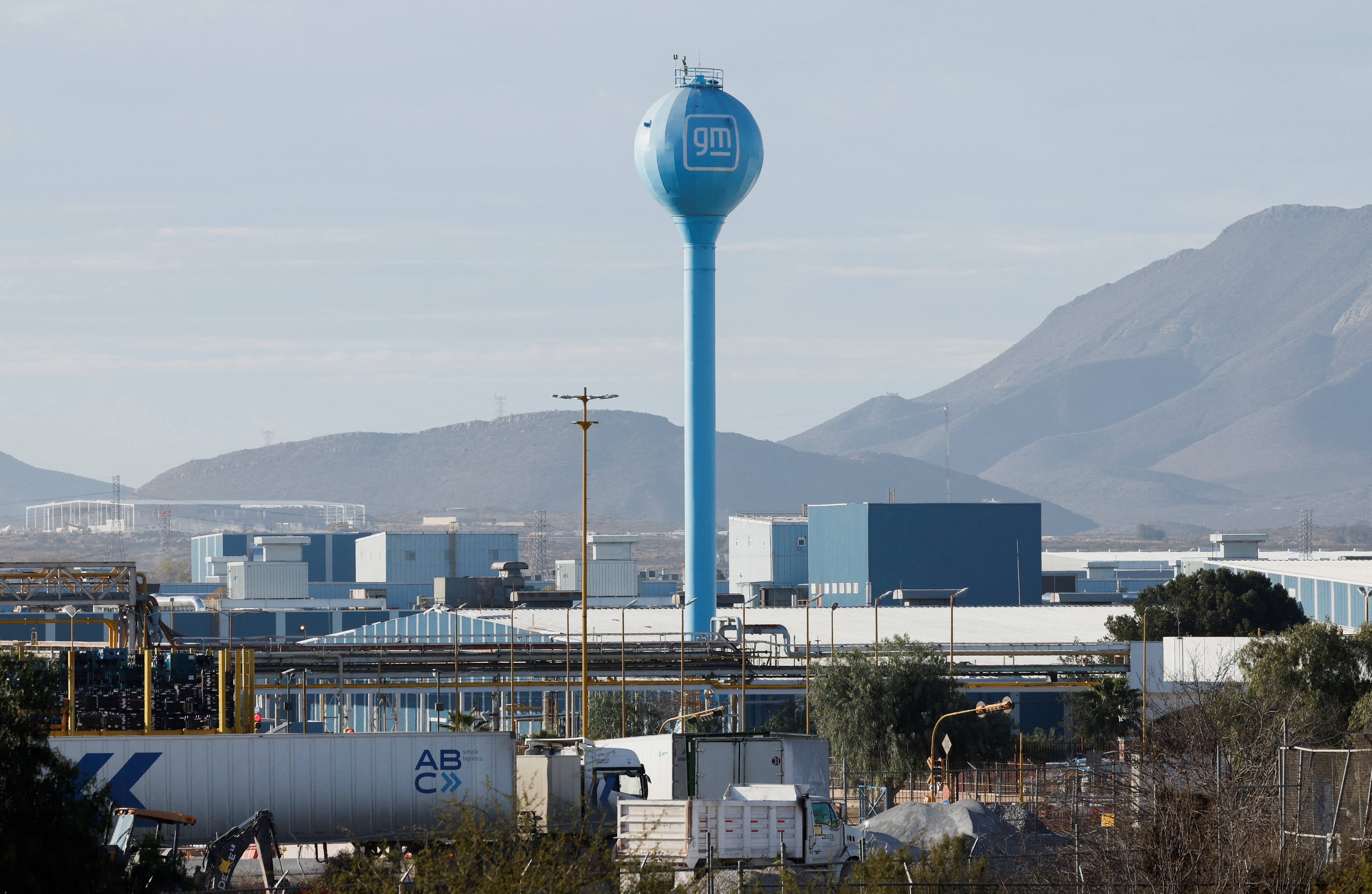 圖為通用汽車位於墨西哥的拉莫斯阿里斯佩工廠。(路透社/達志影像)