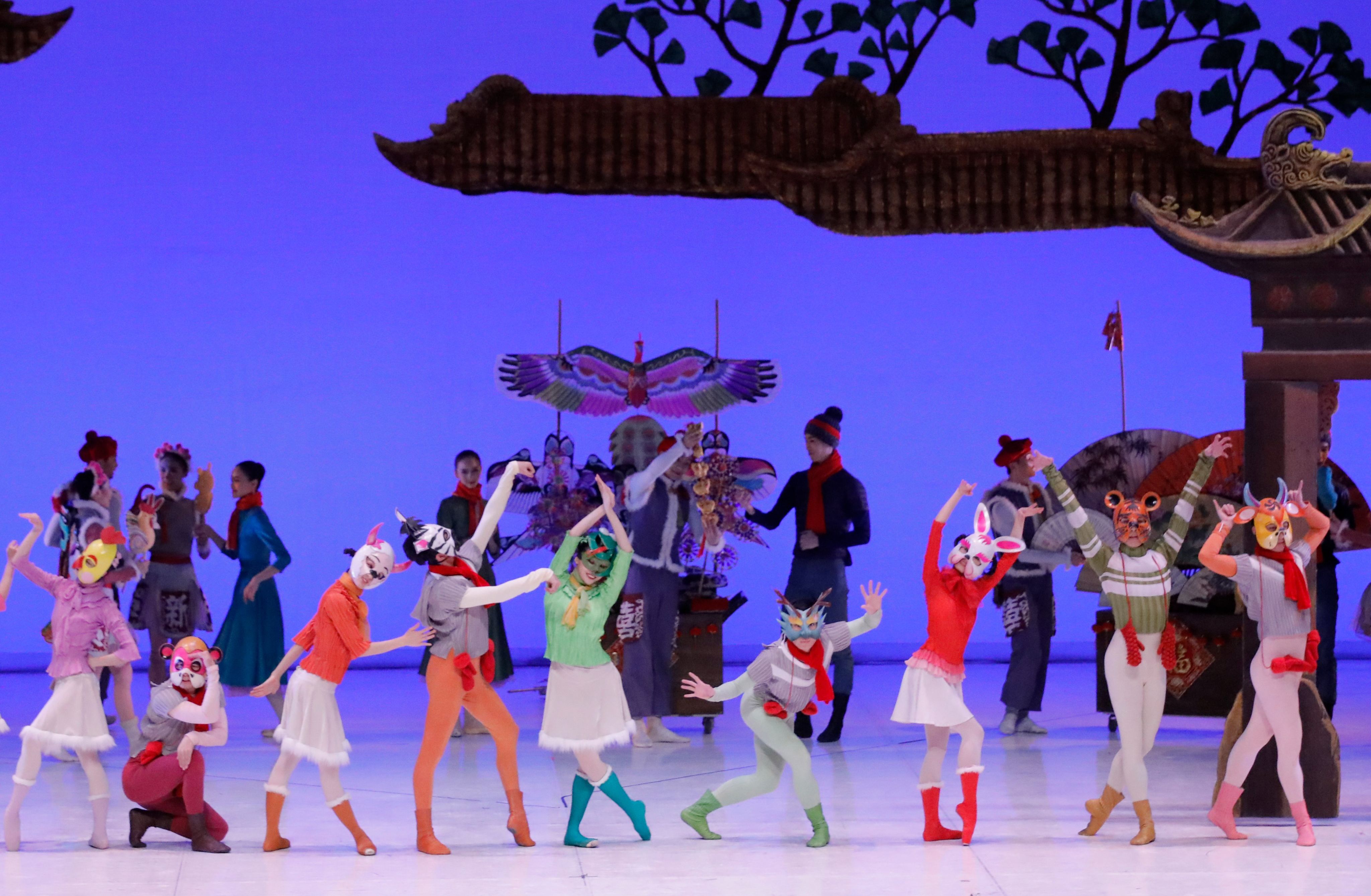 中國中央芭蕾舞團2日完成在甘迺迪表演藝術中心的5天演出。(圖:@kencen)