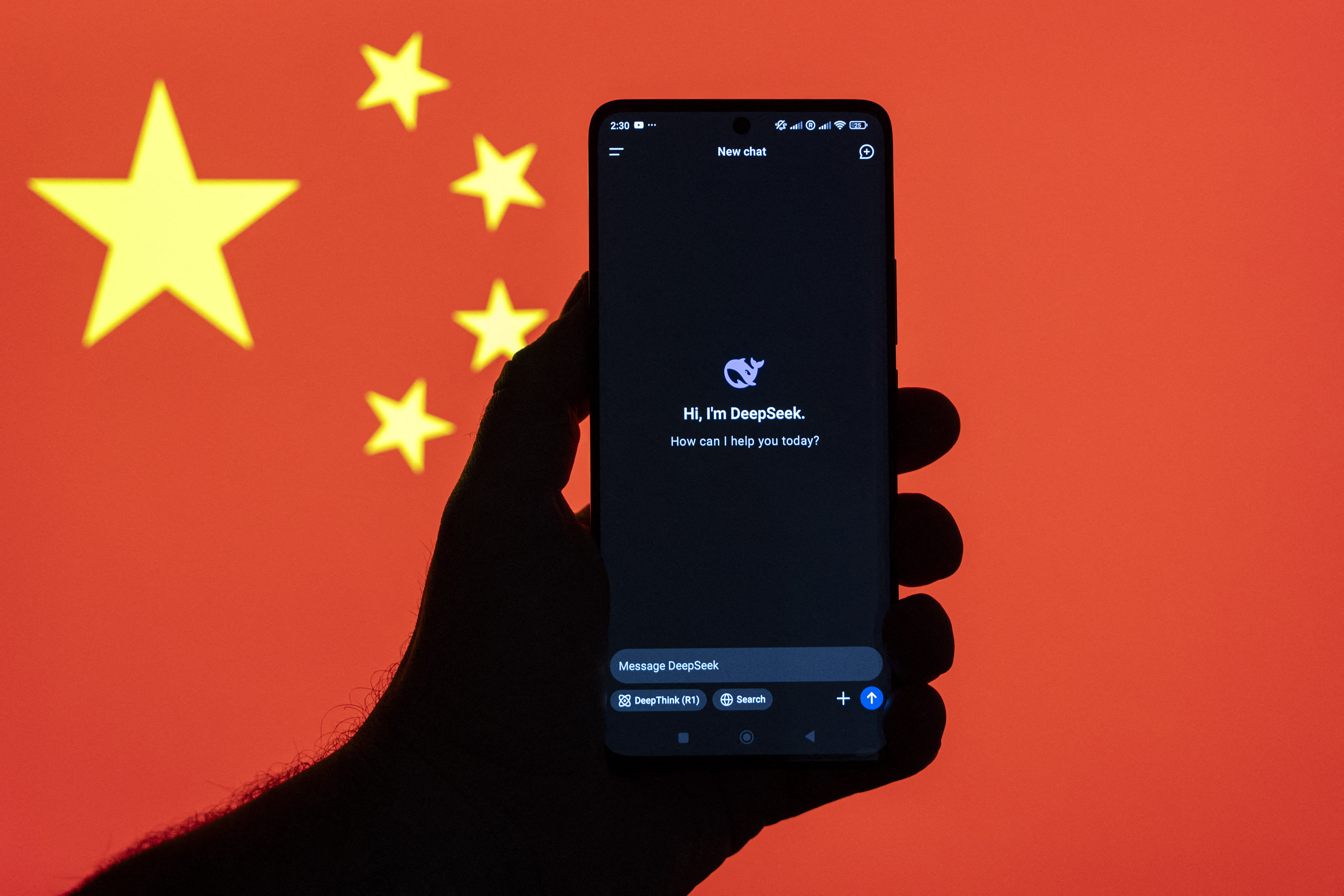 中國人工智慧(AI)新創公司DeepSeek。(AFP)