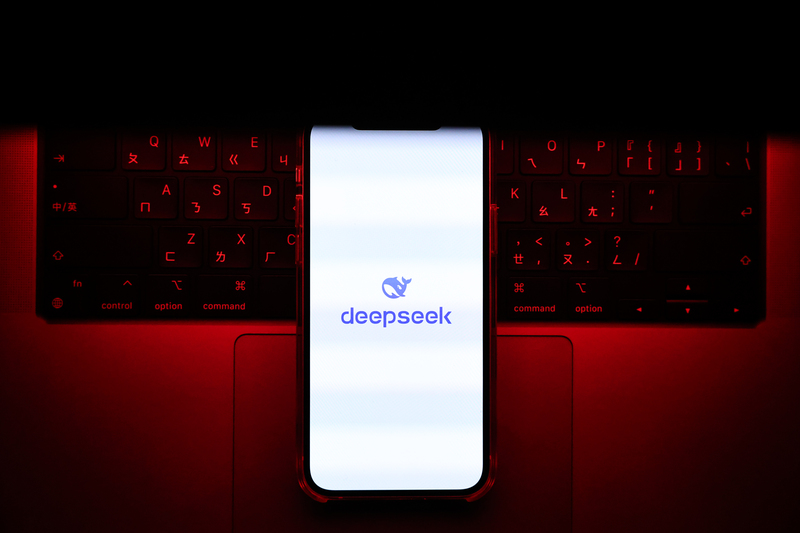 中國人工智慧聊天機器人DeepSeek (圖：中央社)
