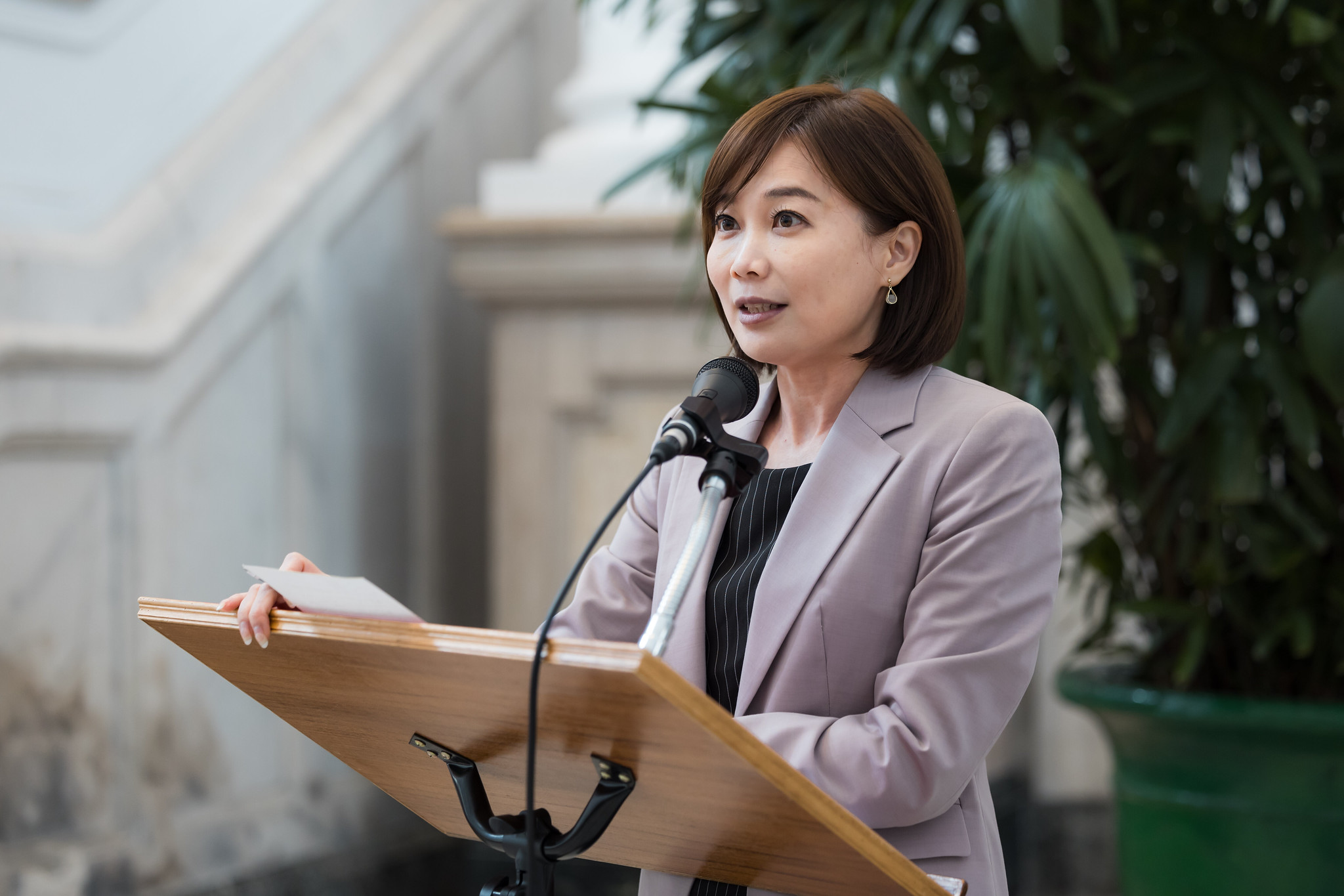 總統府發言人郭雅慧。(圖:總統府)