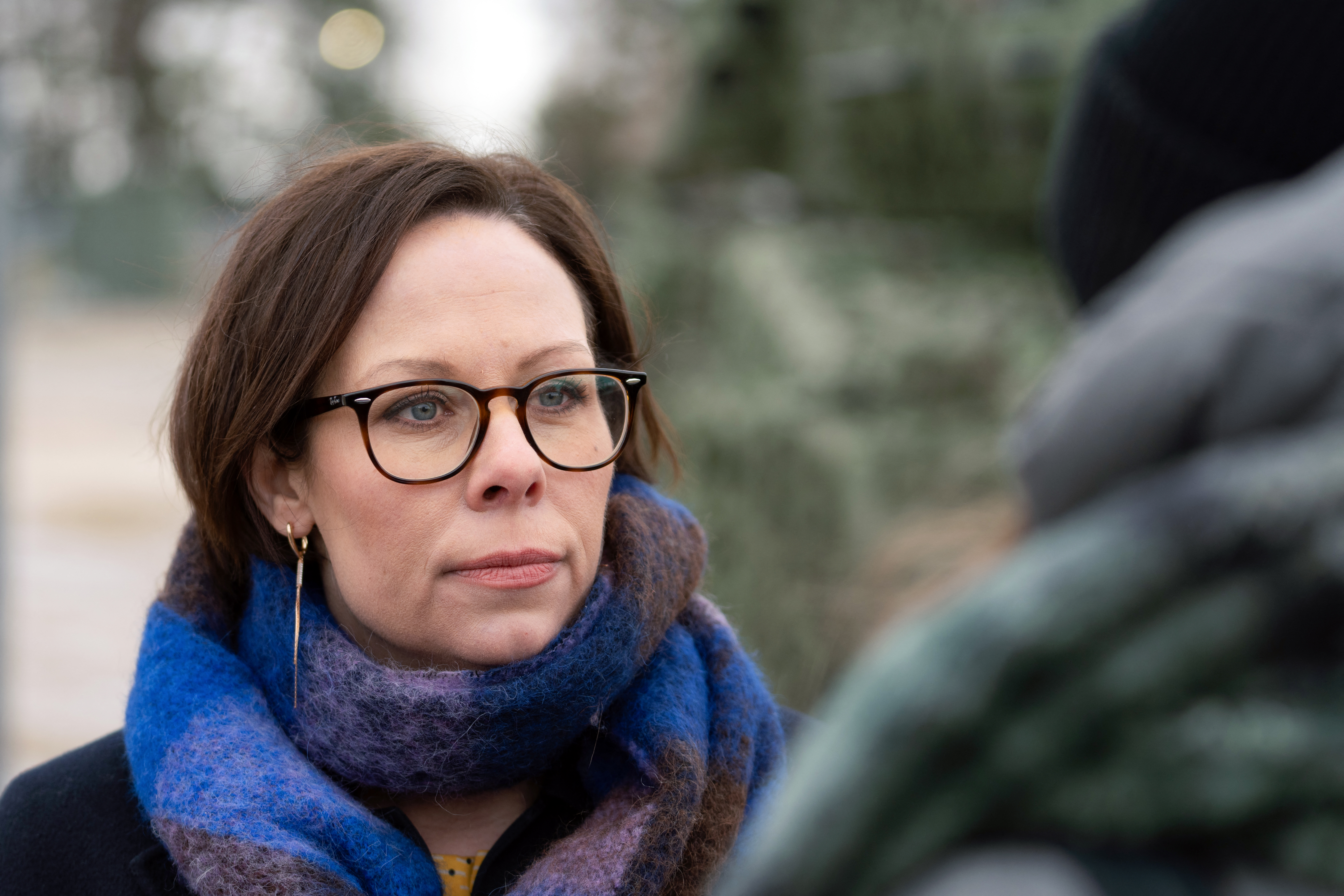 瑞典外交部長斯典尼嘉德(Maria Malmer Stenergard)。(AFP)