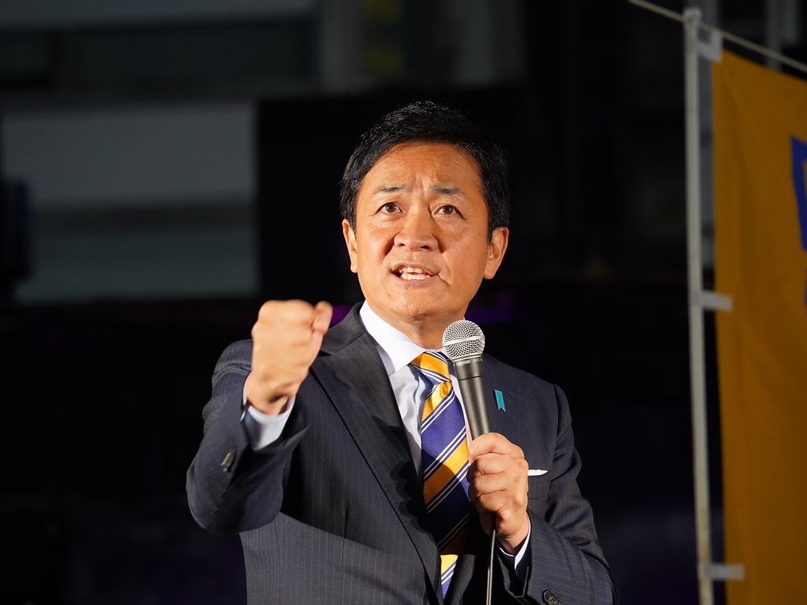 日本停職中的在野黨國民民主黨代表(黨主席)玉木雄一郎。(FB/@tamakinet55)