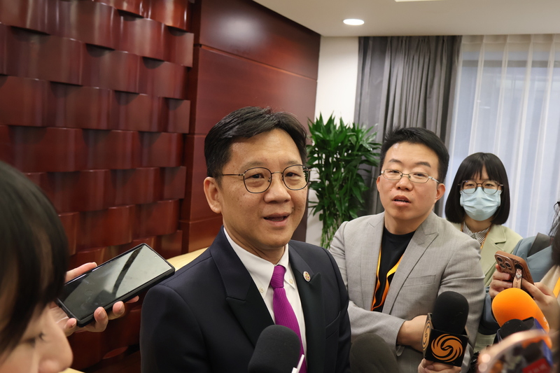 台企聯會長李政宏分析，從事消費電子、家具業的台商對美出口比重高，易受影響。(圖：中央社)