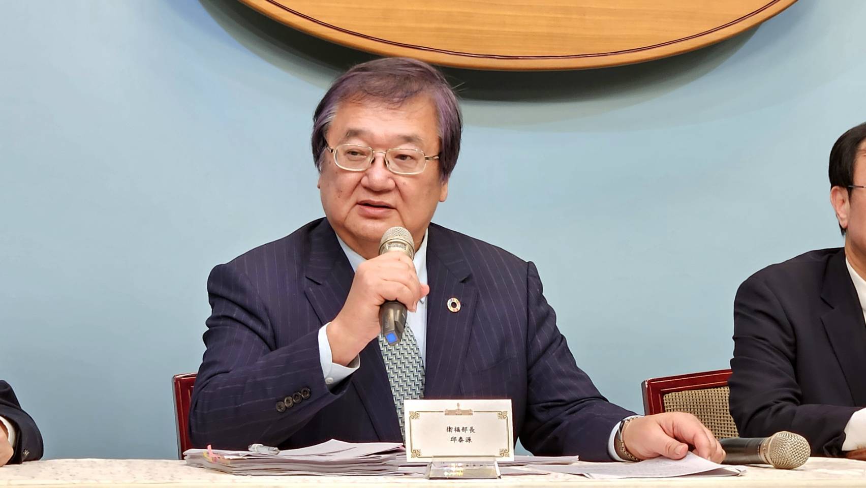 衛福部長邱泰源投書瑞典中部百年大報《尼瑞克日報》，呼籲WHO應以開放態度，務實邀請台灣參與WHA及WHO相關會議。資料照片(歐陽夢萍 攝)