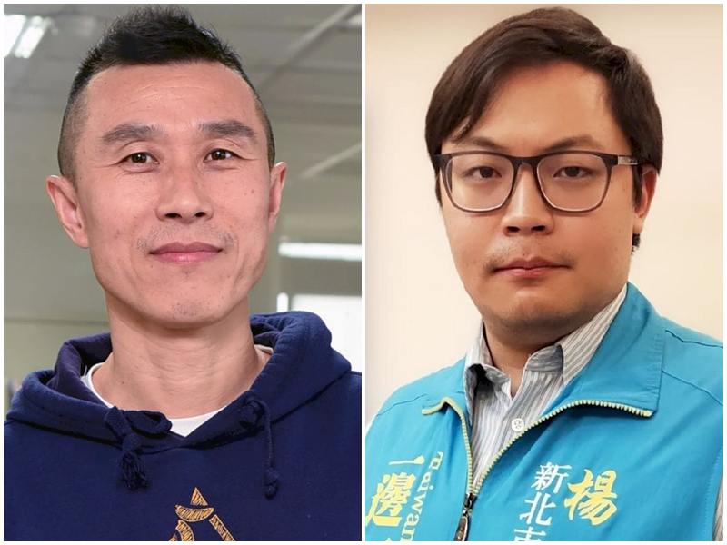 富察(右)、楊智淵。(合成圖)