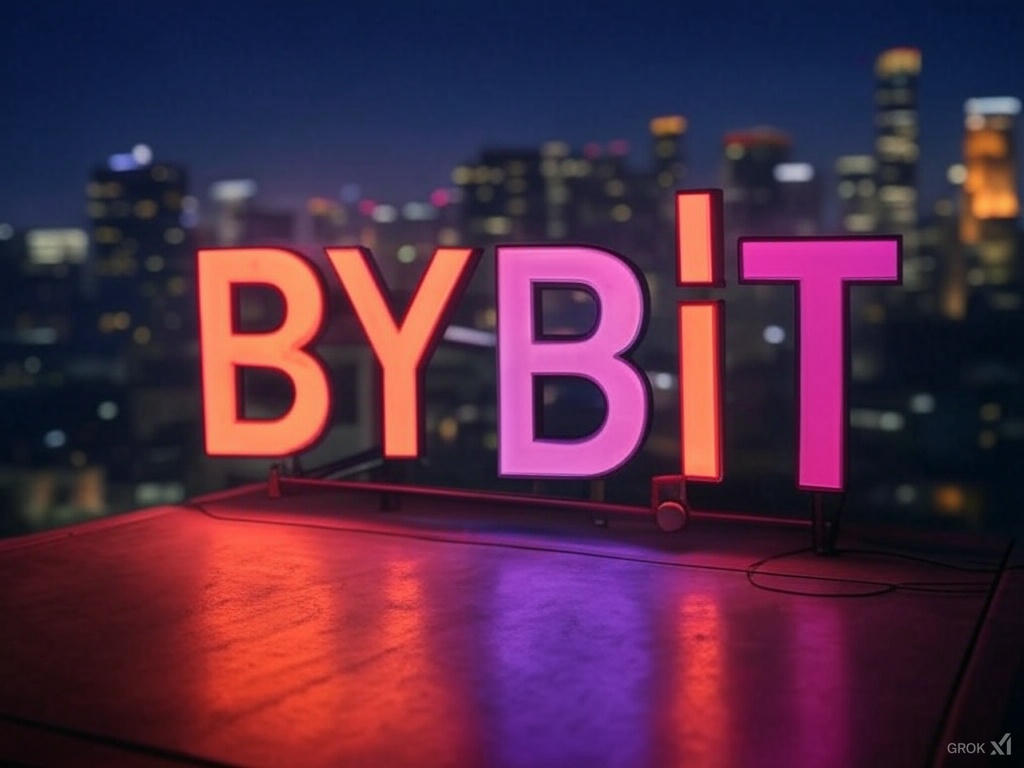 加密貨幣交易所Bybit。示意圖。(AI生成圖)