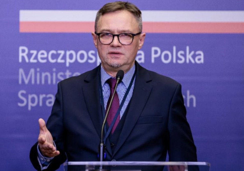 波蘭外交部發言人沃隆斯基(Pawel Wronski)。(圖 : X平台@Morgenstern616)