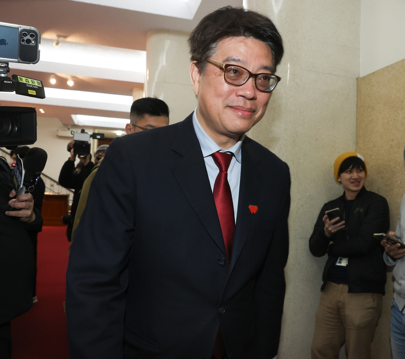 陸委會主委邱垂正表示，中共併吞台灣的惡法對台灣人民沒有任何拘束力，也不會改變中華民國是主權國家的事實。(圖：中央社)