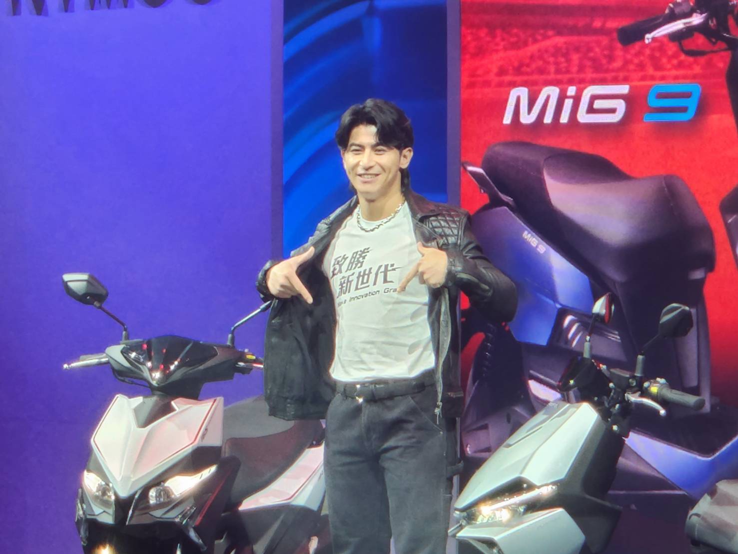 陳傑憲10日出席代言活動，對於大聯盟台美混血外野手費爾柴德(Stuart Fairchild)有意願加入台灣代表隊打2026經典賽表示歡迎，並願意與其一起競爭國家隊名單。(江昭倫 攝)