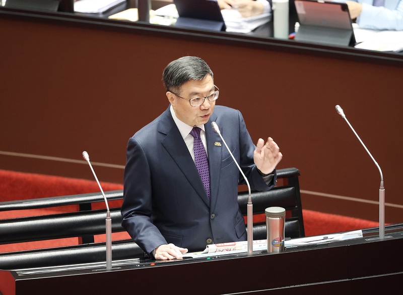 立法院11日起處理114年度中央政府總預算、財劃法修法覆議案。安排2天時間審查，並邀行政院長卓榮泰詢答。中央社記者郭日曉攝 114年3月11日 (圖：中央社)
