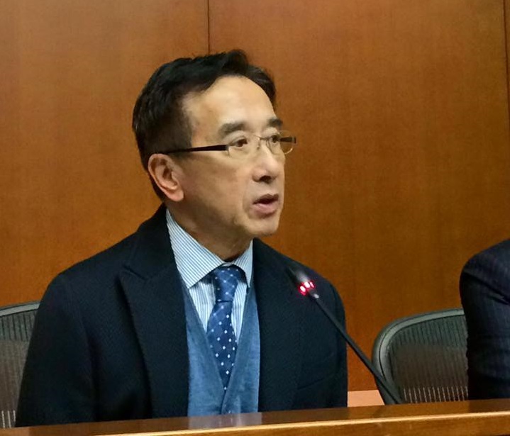 香港前行政會議成員兼立法會議員田北俊呼籲港府游說移英港人回流。(FB@田北俊 James Tien)