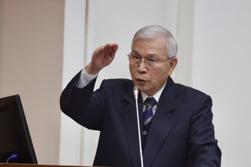 中央銀行總裁楊金龍。(圖：中央社)