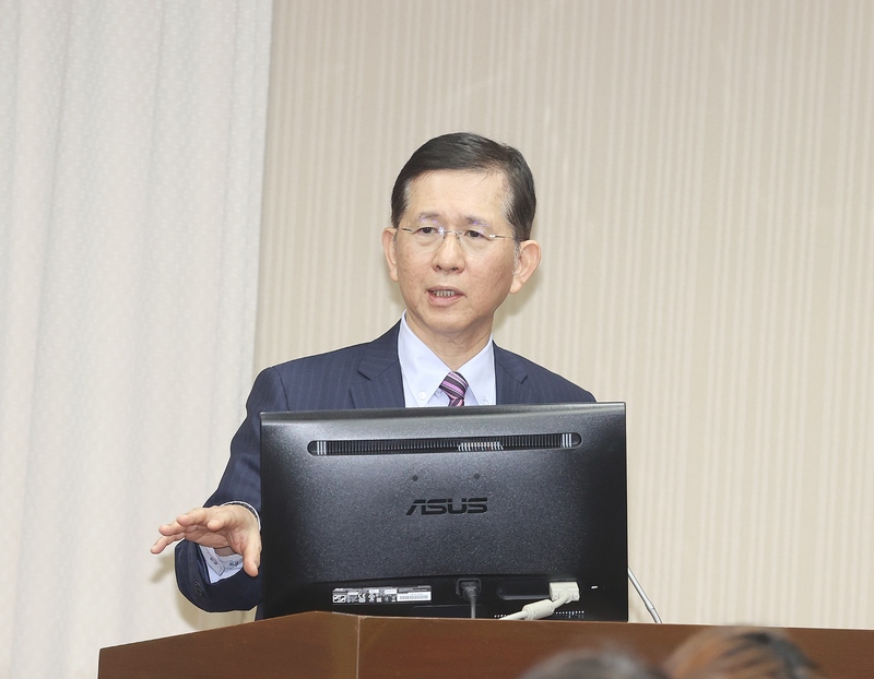 數發部長黃彥男。(圖：中央社)