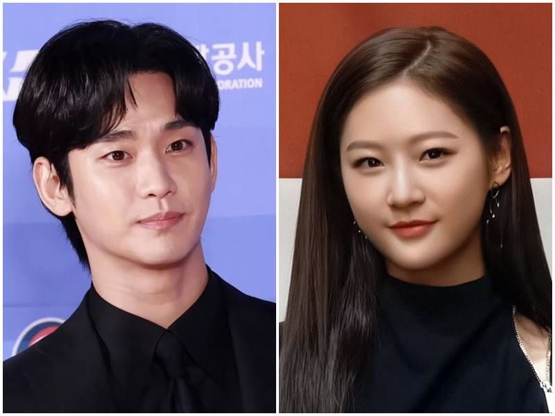 韓星金秀賢(左)、已故韓國女演員金賽綸。(圖：取自維基百科)