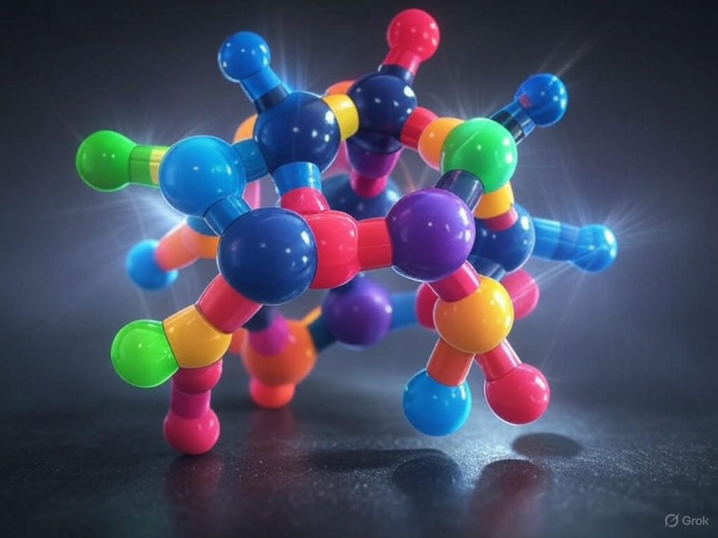 多巴胺促進劑（dopamine agonists)藥物。示意圖。(AI生成圖)