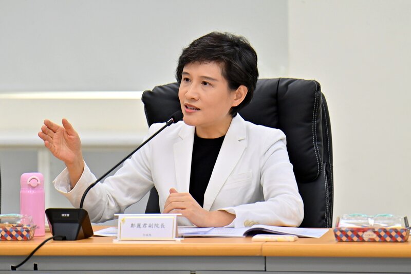 行政院副院長鄭麗君。(行政院提供)(圖：中央社)