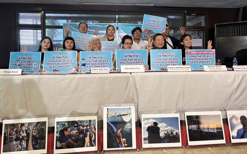 菲律賓民間團體「這是我們的」（Atin Ito）聯盟，17日宣布將於5月底在南海菲控的島嶼舉辦演唱會及文化活動，透過音樂以和平方式宣示菲律賓的主權。 (圖：中央社)