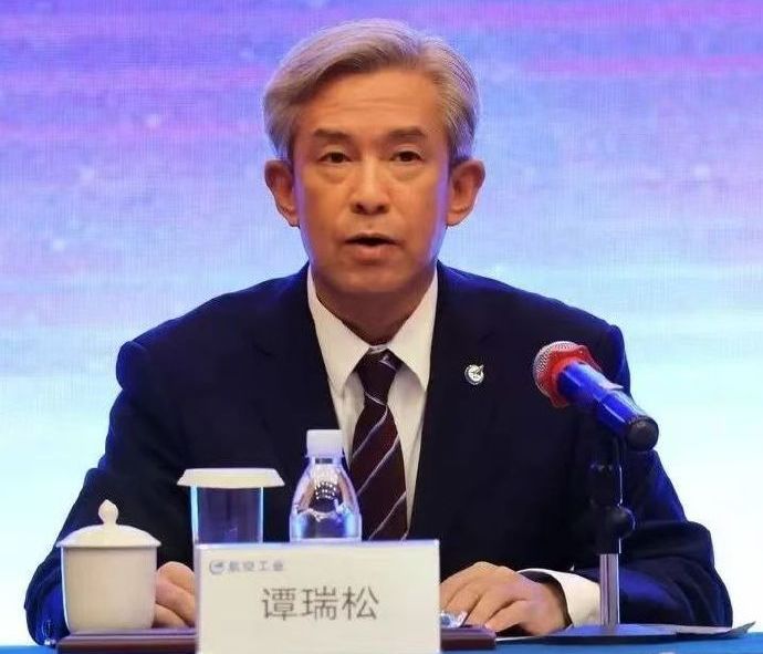 中國航空工業集團有限公司前黨組書記、董事長譚瑞松。（微博）