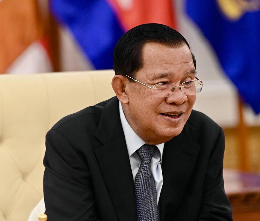 柬埔寨前總理洪森(Hun Sen)。(FB@Samdech Hun Sen of Cambodia)