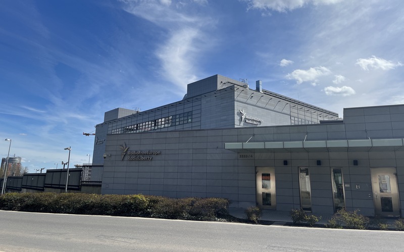 美國政府宣布停止資助總部設在布拉格的「自由歐洲電台/自由電台」。 (圖：中央社)