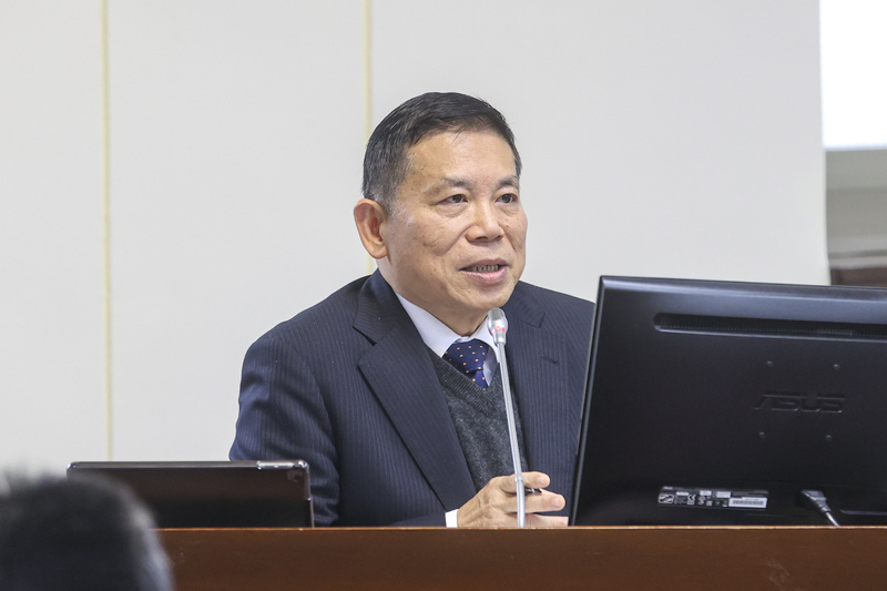 國家發展委員會主委劉鏡清19日上午列席立法院經濟委員會報告業務概況。(圖：中央社)