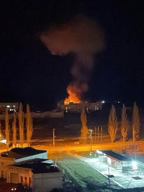 俄羅斯襲擊烏克蘭民生基礎設施。(圖擷自X@ZelenskyyUa)