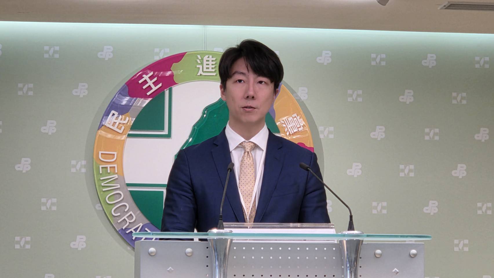 民進黨發言人吳崢2日表示，台灣目前最重要的任務就是防範中共滲透、守護國家安全。（資料照/劉玉秋 攝）