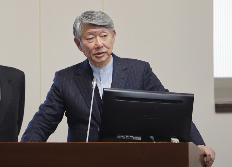 經濟部長郭智輝24日表示「自己任內漲了2次電價」，經濟部傍晚澄清相關說法為口誤。(圖：中央社)