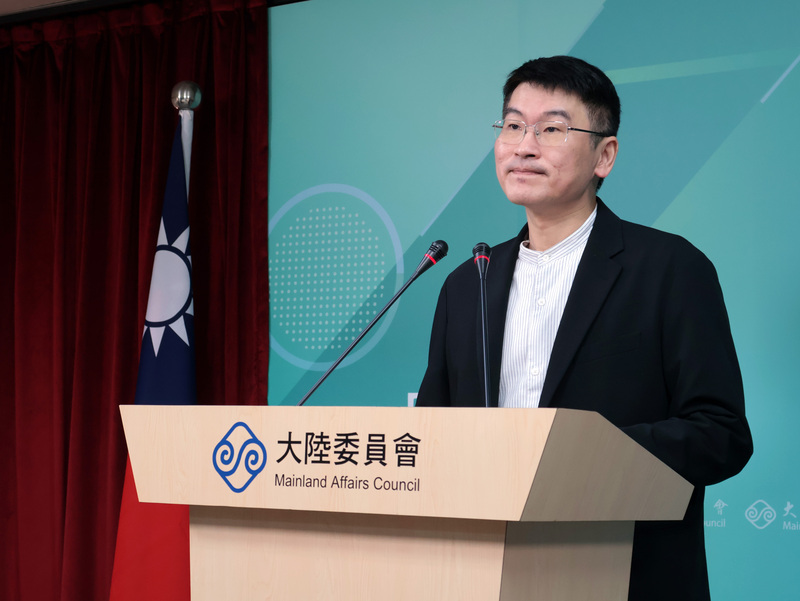 陸委會副主委兼發言人梁文傑20日重申，對於兩岸觀光開放立場與過往一樣，建議先由觀光小兩會溝通。(圖：中央社)