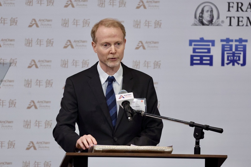 台灣美國商會理事長席佛(Dan Silver)。資料照。(圖：中央社)