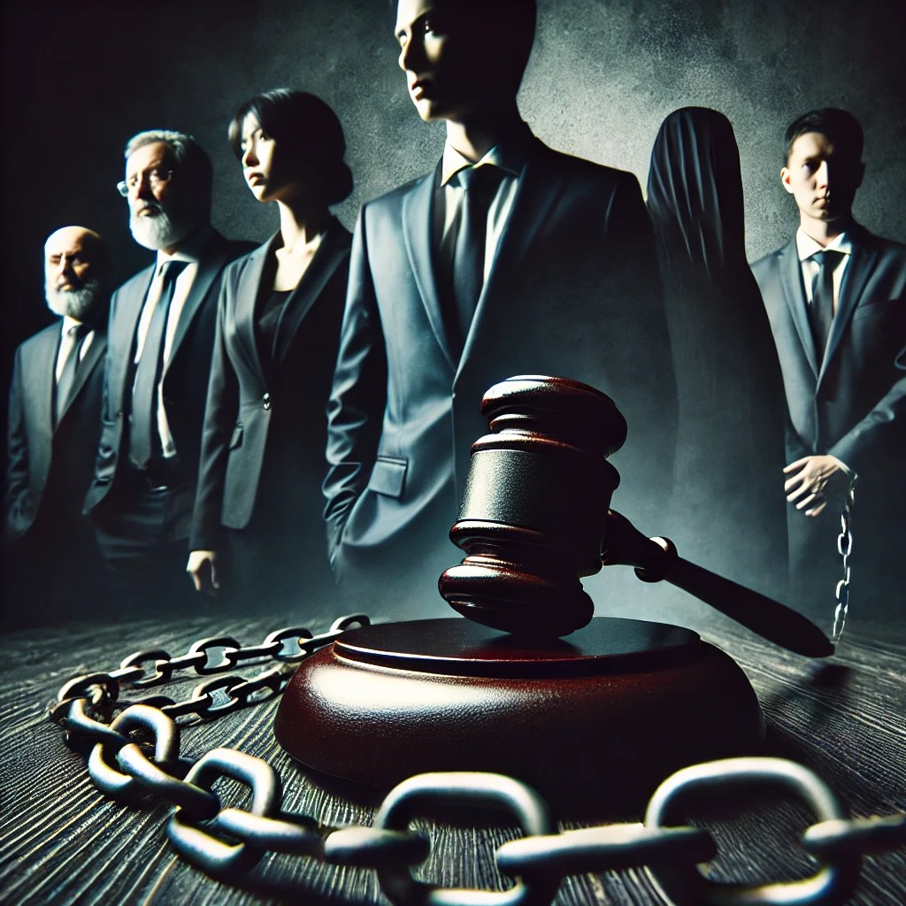 中國律師的執業行為受到司法行政部門嚴格監管，而人權律師在執業過程中面臨的困境更是日益嚴峻。(示意圖／AI生成)