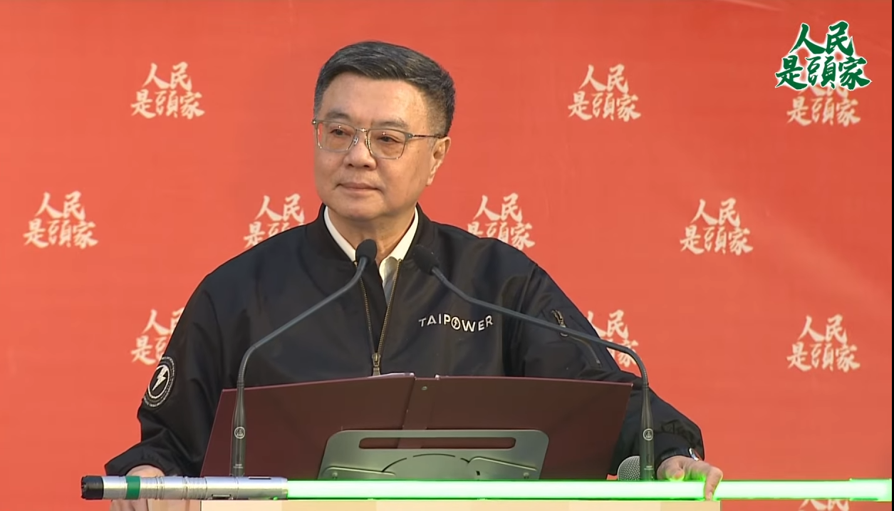 行政院長卓榮泰23日出席「人民是頭家」政策宣講會。(翻攝民進黨YT直播)