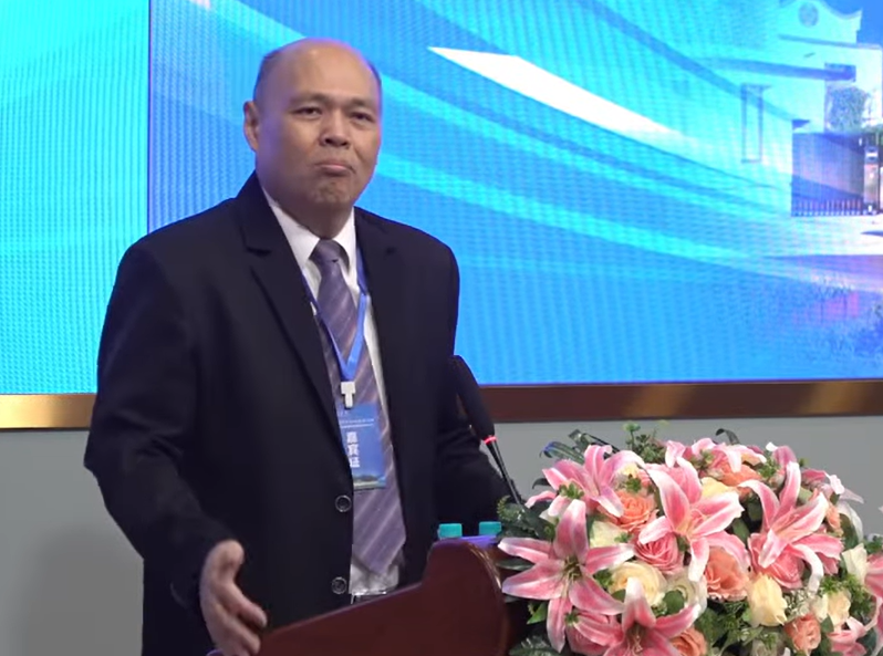 前國民黨大陸事務部主任、現南開大學台灣政治研究中心主任黃清賢。(翻攝今日海峽)