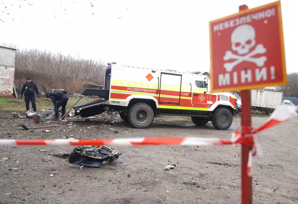 烏克蘭總統澤倫斯基26日表示，俄羅斯發動無人機夜間襲擊，並在多處造成破壞，莫斯科顯然沒有追求「真正的和平」。(FB@Володимир Зеленський)