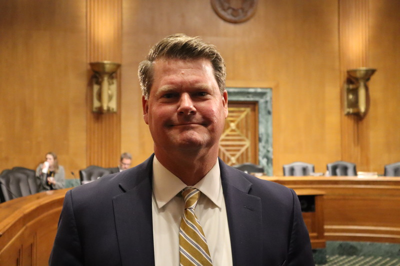 美國聯邦參議院外交委員會26日舉行「共同面對的威脅：當前地緣政治下的印太聯盟及責任分擔」聽證會。前美國國防部印太助理部長薛瑞福（圖）出席。 (圖：中央社)