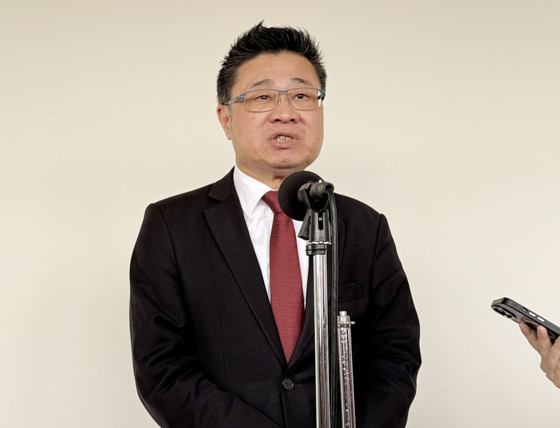 衛福部政務次長呂建德。(圖：中央社)