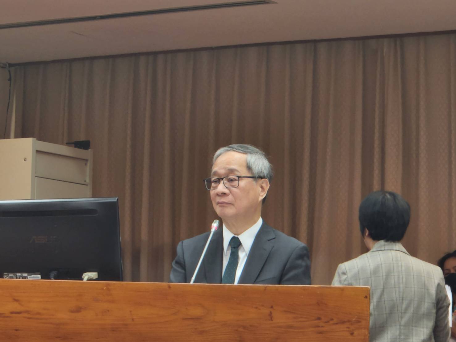 文化部長李遠。(江昭倫 攝)