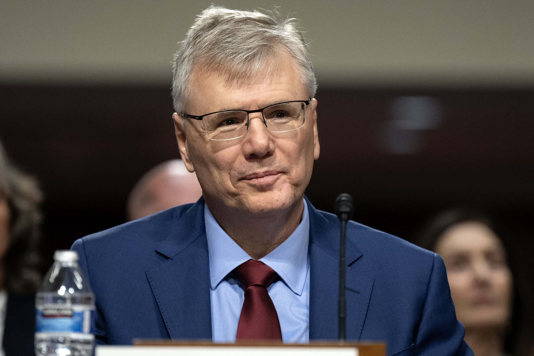 美國空軍部長提名人梅因克（Troy Meink）27日出席人事聽證會。 (圖:美國空軍)