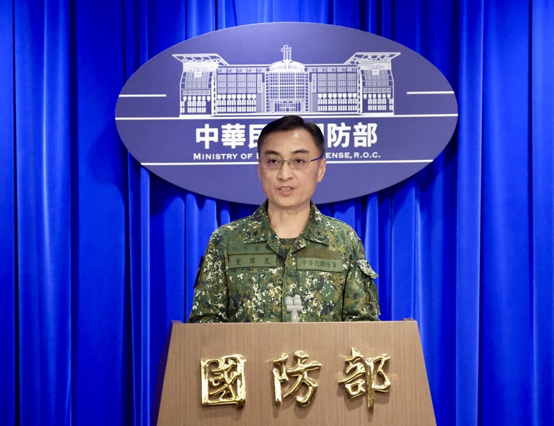 國防部聯合作戰計畫處處長董冀星少將表示，首階段圖上兵推已於2月完成，召集三軍重要幹部，針對聯合作戰計畫修訂成果進行審視與討論，作為後續演練與修訂計畫的依據。(圖：中央社)