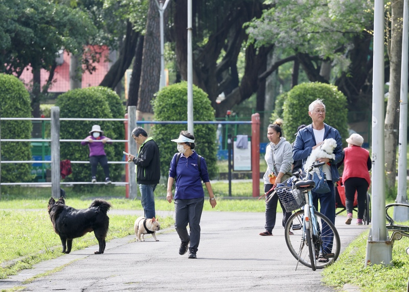 降雨減少氣溫回升 馬祖易有雲霧。 (圖：中央社)