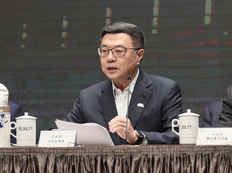 行政院長卓榮泰。(圖：中央社)